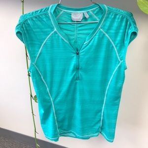 ATHLETA Biker Tank w/ Built in Pockets Size Large